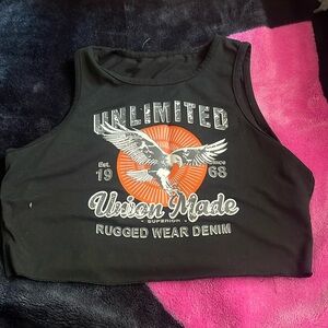 SHEIN biker style top